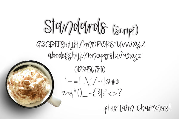 Leggings & Lattes Font Duo