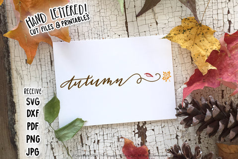 Autumn SVG & Printable