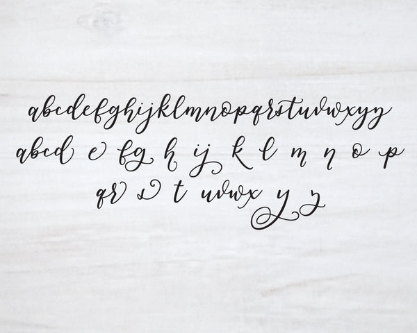 Smudge Signature Font