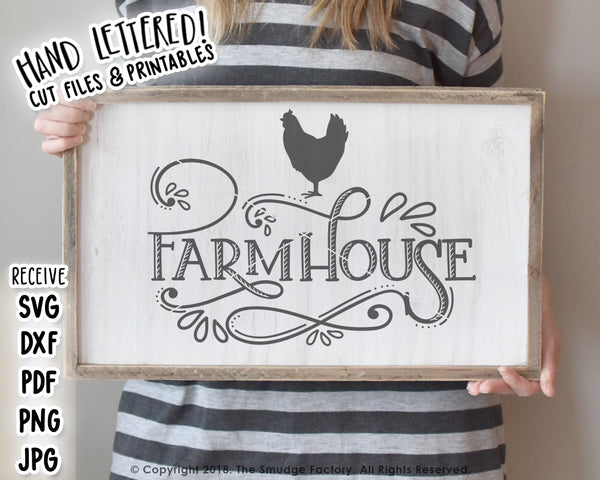 Farmhouse SVG & Printable