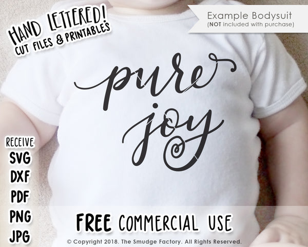 Pure Joy SVG & Printable