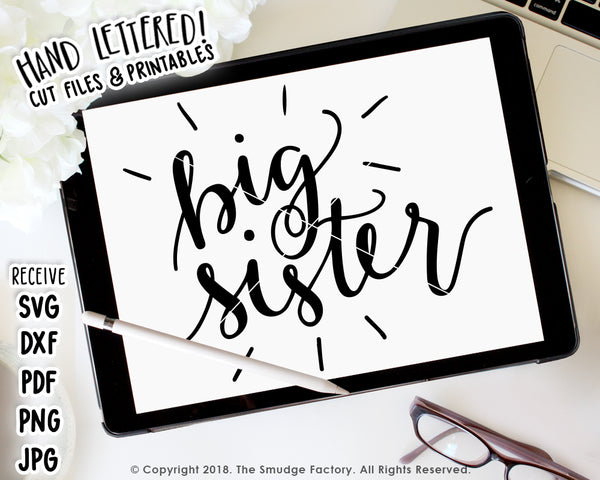Big Sister SVG & Printable