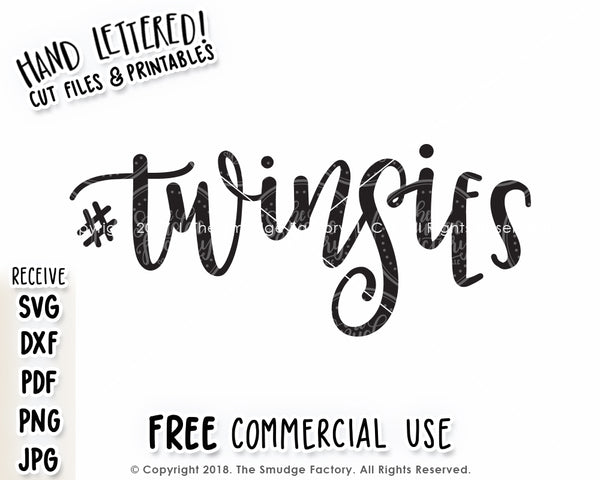Twinsies SVG & Printable