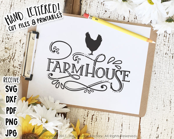 Farmhouse SVG & Printable