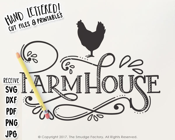 Farmhouse SVG & Printable