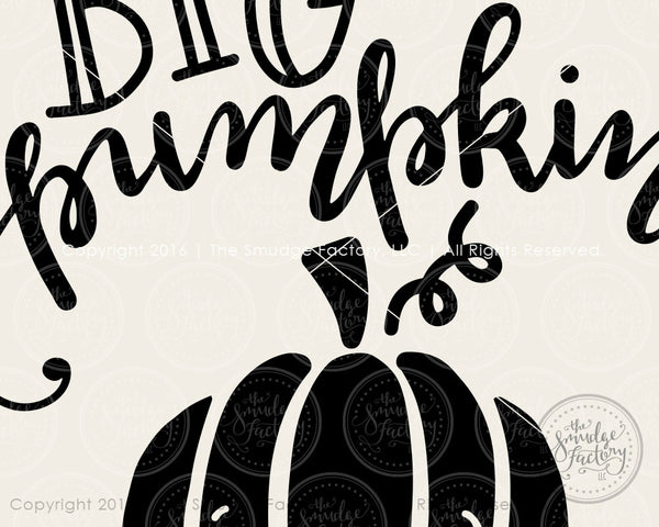 Big Pumpkin SVG & Printable