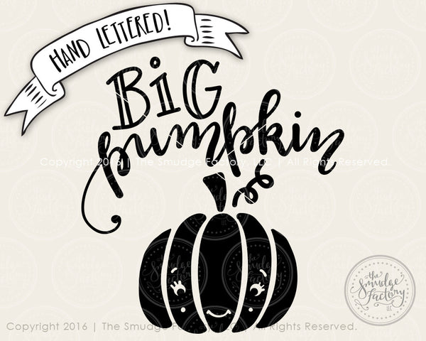 Big Pumpkin SVG & Printable