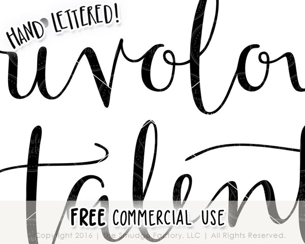 Frivolous Talents SVG & Printable