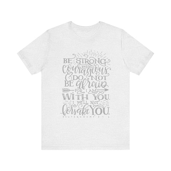 Inspirational Unisex Tee - 'Be Strong and Courageous' Motivational Shirt, Faith-Based Gift, Daily Reminder, Spiritual Apparel, [...]