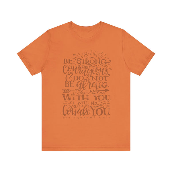 Inspirational Unisex Tee - 'Be Strong and Courageous' Motivational Shirt, Faith-Based Gift, Daily Reminder, Spiritual Apparel, [...]