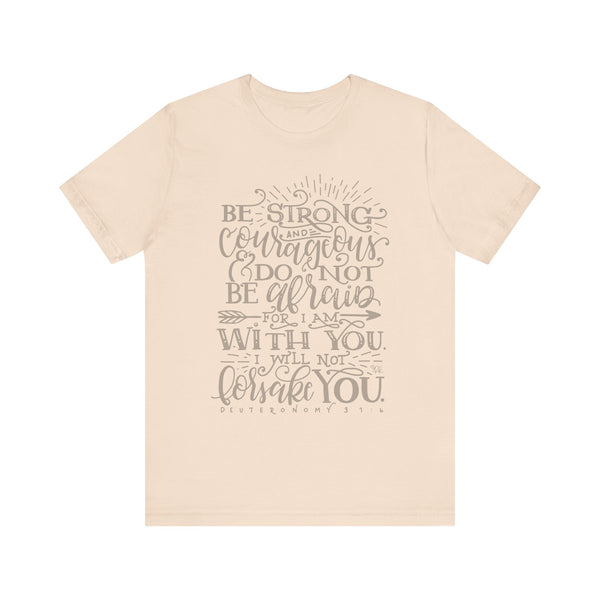 Inspirational Unisex Tee - 'Be Strong and Courageous' Motivational Shirt, Faith-Based Gift, Daily Reminder, Spiritual Apparel, [...]