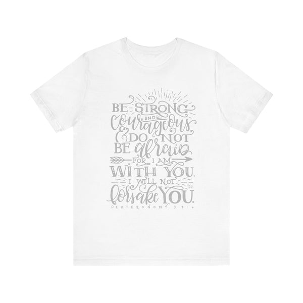 Inspirational Unisex Tee - 'Be Strong and Courageous' Motivational Shirt, Faith-Based Gift, Daily Reminder, Spiritual Apparel, [...]