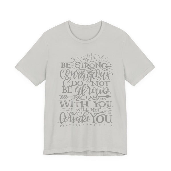 Inspirational Unisex Tee - 'Be Strong and Courageous' Motivational Shirt, Faith-Based Gift, Daily Reminder, Spiritual Apparel, [...]