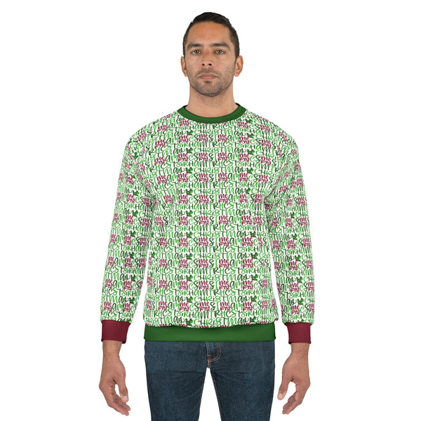Christmas Pattern Unisex Crewneck Sweatshirt