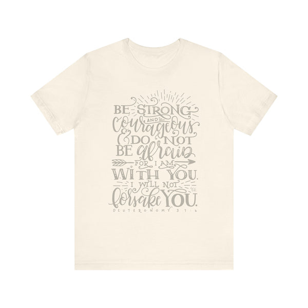 Inspirational Unisex Tee - 'Be Strong and Courageous' Motivational Shirt, Faith-Based Gift, Daily Reminder, Spiritual Apparel, [...]