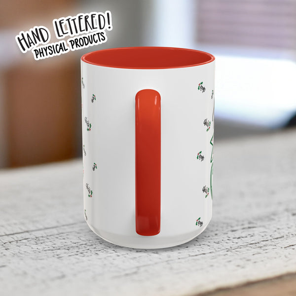 Have A Cup of Cheer Coffee Mug with Holiday Cheer Design for Cozy Vibes, Perfect for Gifts, Home Decor, Winter, Christmas, and Coffee Lovers