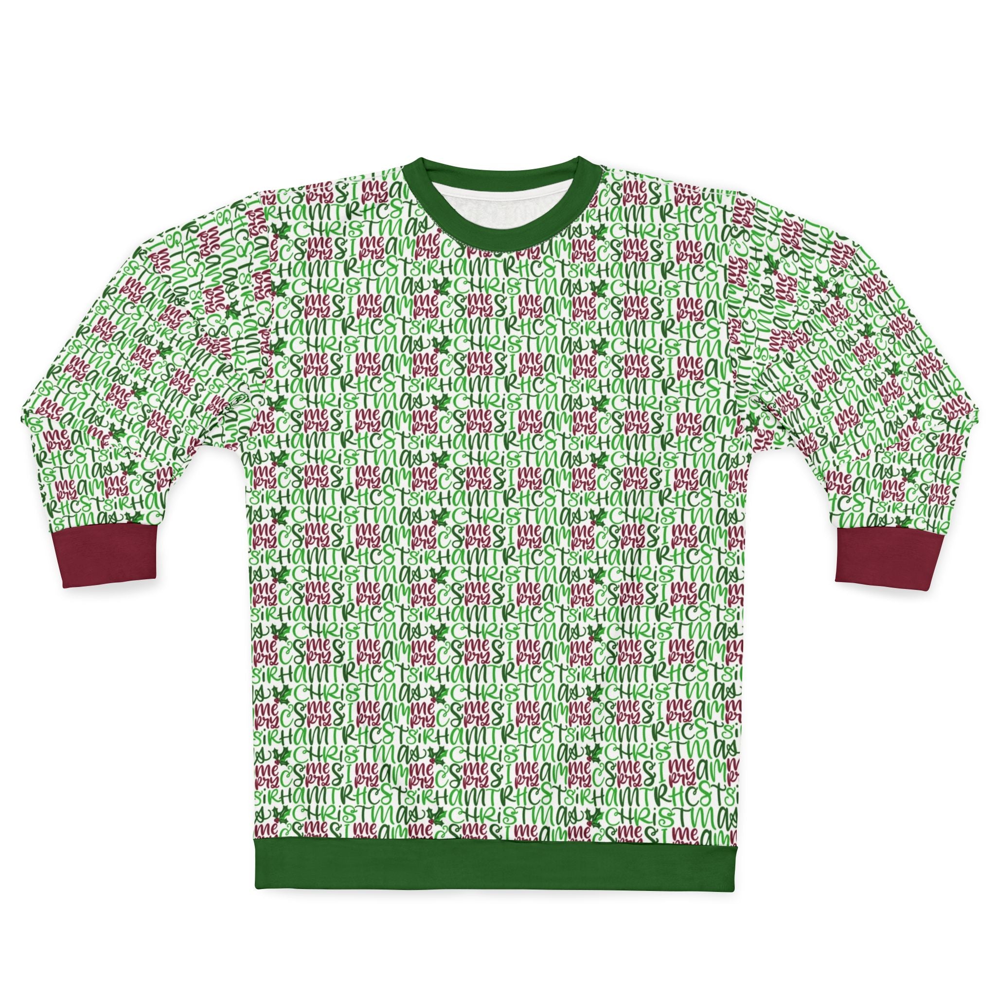 Christmas Pattern Unisex Crewneck Sweatshirt