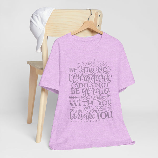 Inspirational Unisex Tee - 'Be Strong and Courageous' Motivational Shirt, Faith-Based Gift, Daily Reminder, Spiritual Apparel, [...]