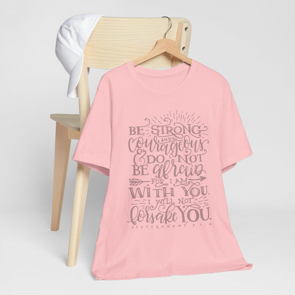 Inspirational Unisex Tee - 'Be Strong and Courageous' Motivational Shirt, Faith-Based Gift, Daily Reminder, Spiritual Apparel, [...]