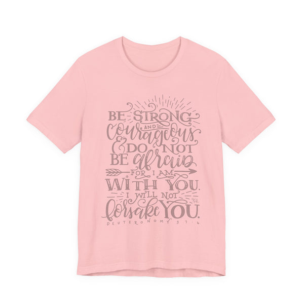 Inspirational Unisex Tee - 'Be Strong and Courageous' Motivational Shirt, Faith-Based Gift, Daily Reminder, Spiritual Apparel, [...]
