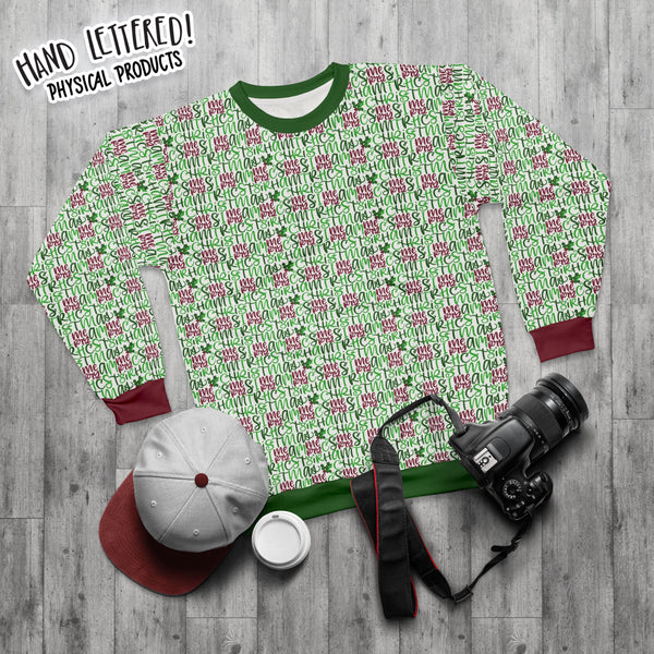 Christmas Pattern Unisex Crewneck Sweatshirt