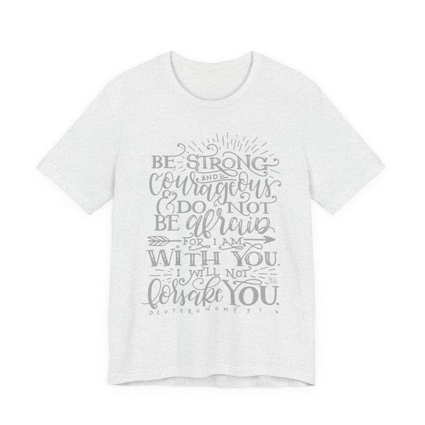 Inspirational Unisex Tee - 'Be Strong and Courageous' Motivational Shirt, Faith-Based Gift, Daily Reminder, Spiritual Apparel, [...]