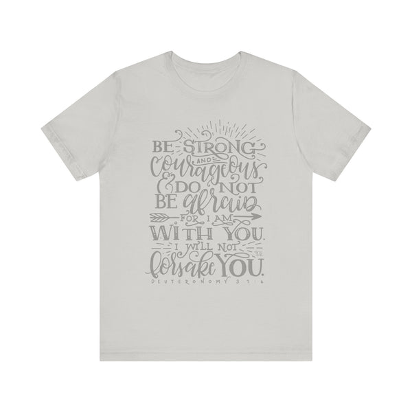 Inspirational Unisex Tee - 'Be Strong and Courageous' Motivational Shirt, Faith-Based Gift, Daily Reminder, Spiritual Apparel, [...]