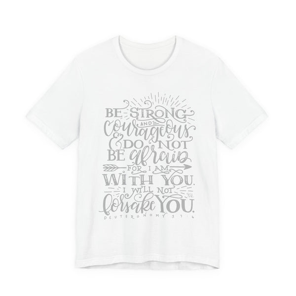 Inspirational Unisex Tee - 'Be Strong and Courageous' Motivational Shirt, Faith-Based Gift, Daily Reminder, Spiritual Apparel, [...]