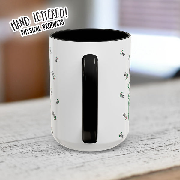Have A Cup of Cheer Coffee Mug with Holiday Cheer Design for Cozy Vibes, Perfect for Gifts, Home Decor, Winter, Christmas, and Coffee Lovers