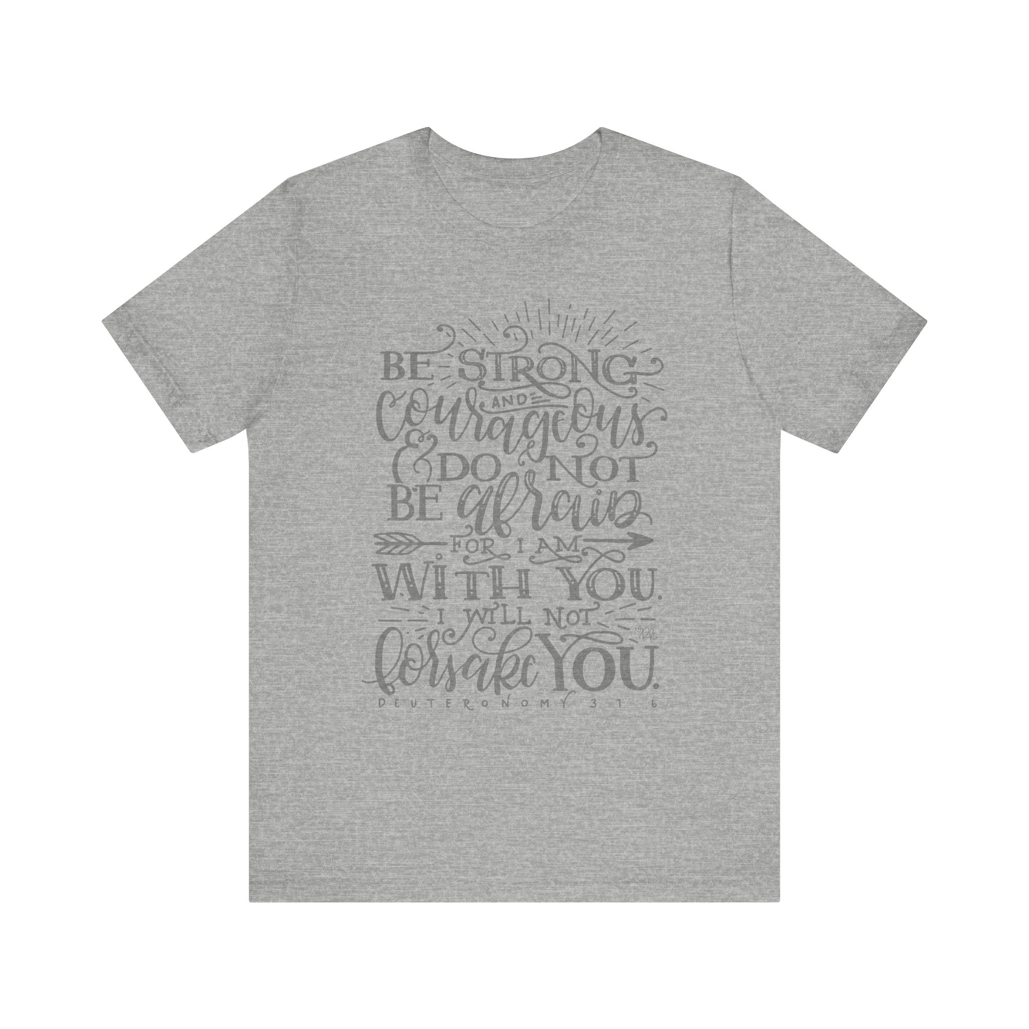 Inspirational Unisex Tee - 'Be Strong and Courageous' Motivational Shirt, Faith-Based Gift, Daily Reminder, Spiritual Apparel, [...]