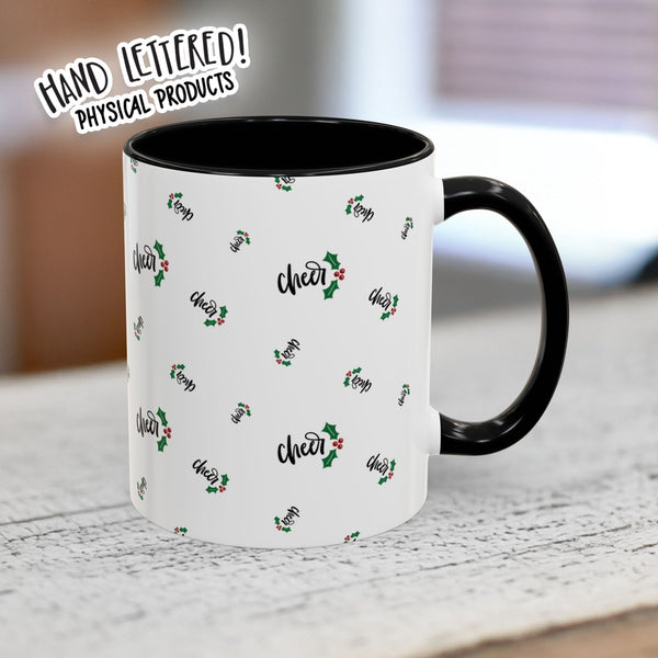 Have A Cup of Cheer Coffee Mug with Holiday Cheer Design for Cozy Vibes, Perfect for Gifts, Home Decor, Winter, Christmas, and Coffee Lovers
