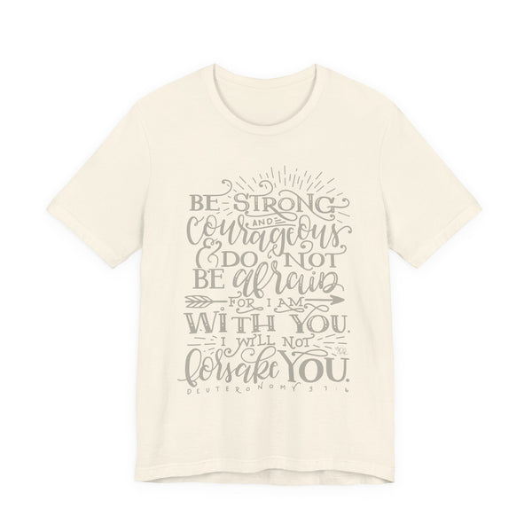 Inspirational Unisex Tee - 'Be Strong and Courageous' Motivational Shirt, Faith-Based Gift, Daily Reminder, Spiritual Apparel, [...]