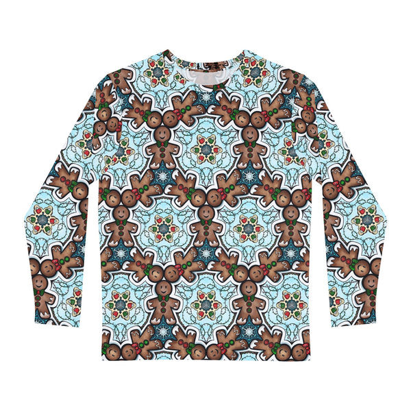 Gingerbread Men Long Sleeve Pajama Shirt