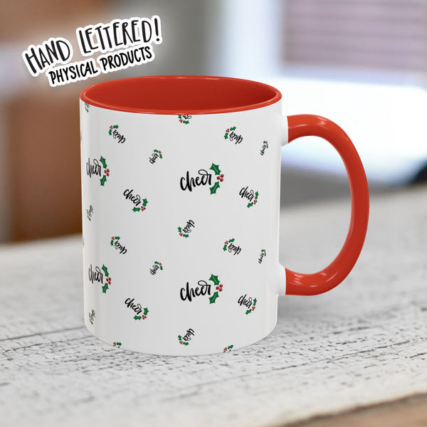 Have A Cup of Cheer Coffee Mug with Holiday Cheer Design for Cozy Vibes, Perfect for Gifts, Home Decor, Winter, Christmas, and Coffee Lovers