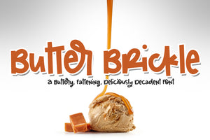 Butter Brickle Font