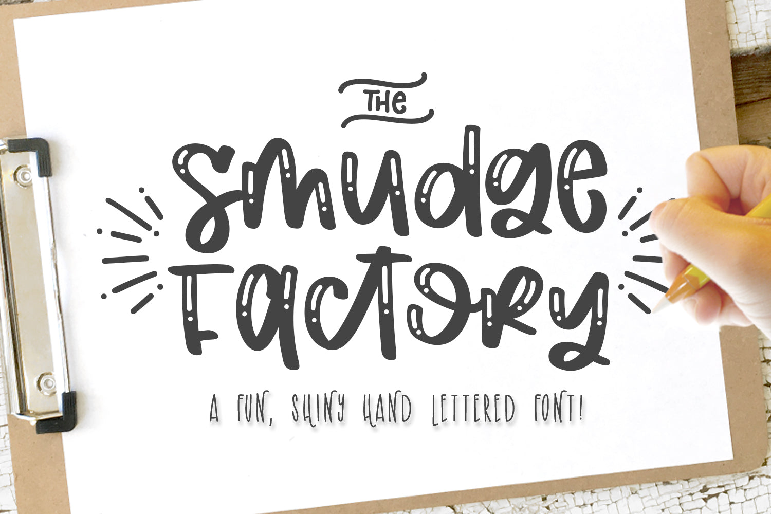 The Smudge Factory Font