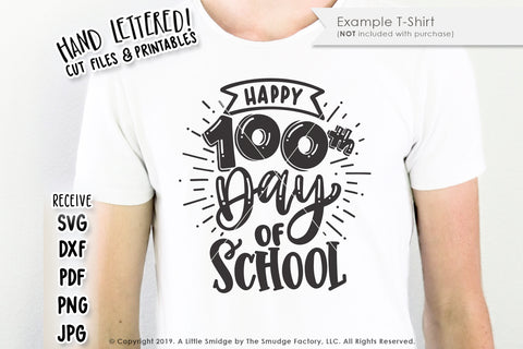 Hundredth Day Of School SVG & Printable