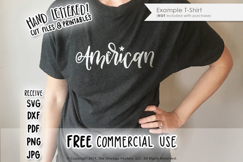 American SVG & Printable