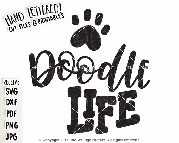 Doodle Life SVG & Printable