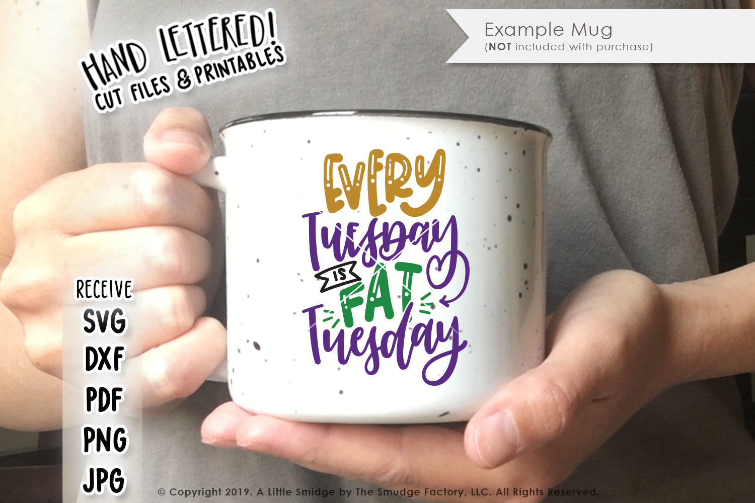 Every Tuesday Is Fat Tuesday SVG & Printable