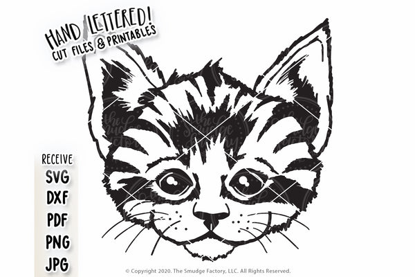 Kitten SVG & Printable