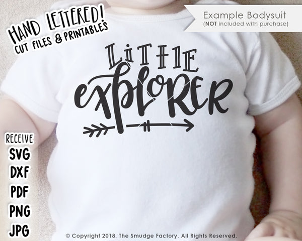 Little Explorer SVG & Printable