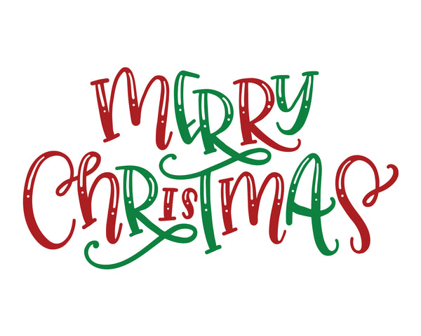 Merry Christmas SVG & Printable