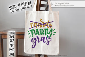 Party Gras SVG & Printable