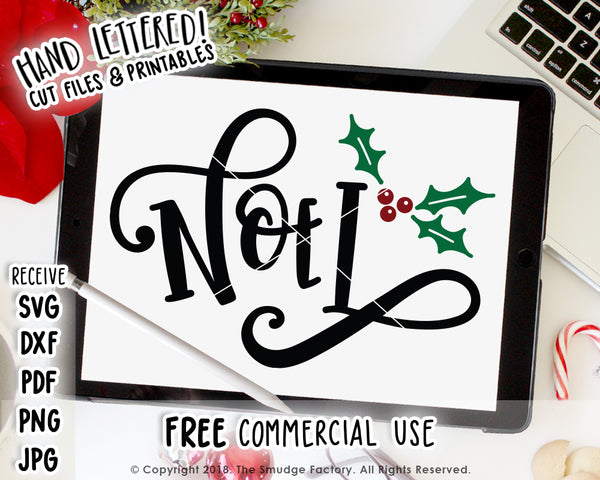 Noel SVG & Printable