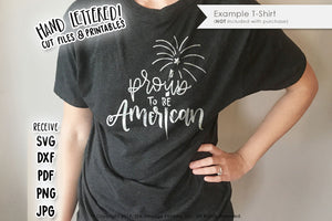 Proud To Be American SVG & Printable