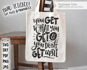 You Get What You Get SVG & Printable
