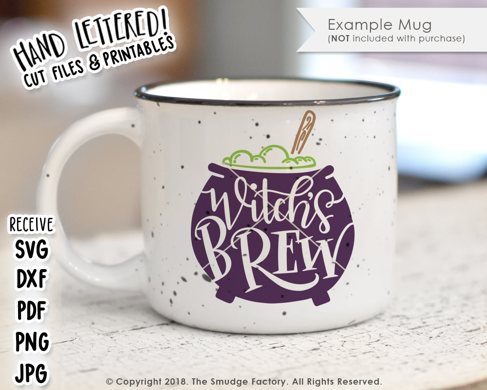 Witch's Brew SVG & Printable