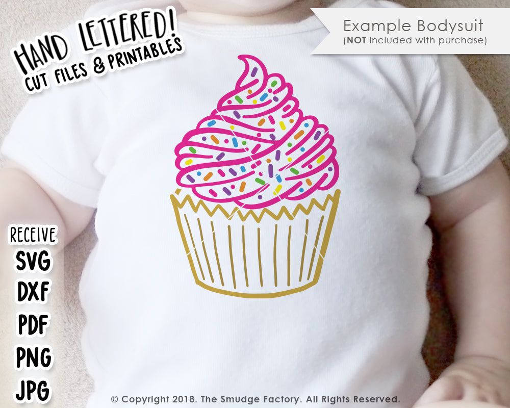 Cupcake SVG & Printable