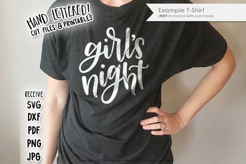 Girl's Night SVG & Printable